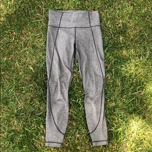 Speckled Gray Athleta Leggings
